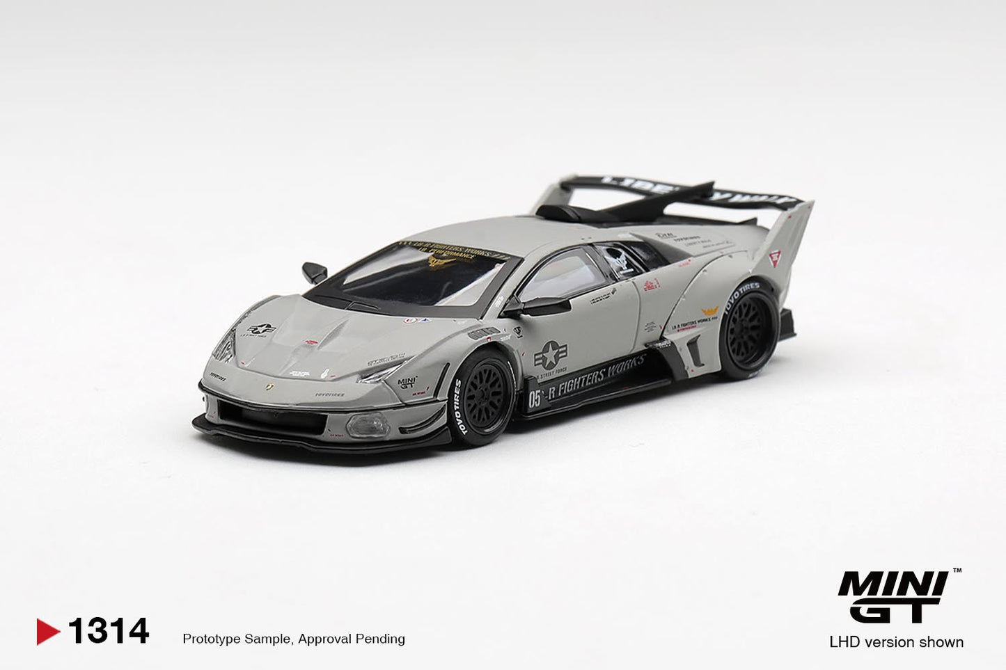*Pre-Order* Mini GT No.1314 Lamborghini LB-Silhouette WORKS MURCIELAGO GT Evo Fighter