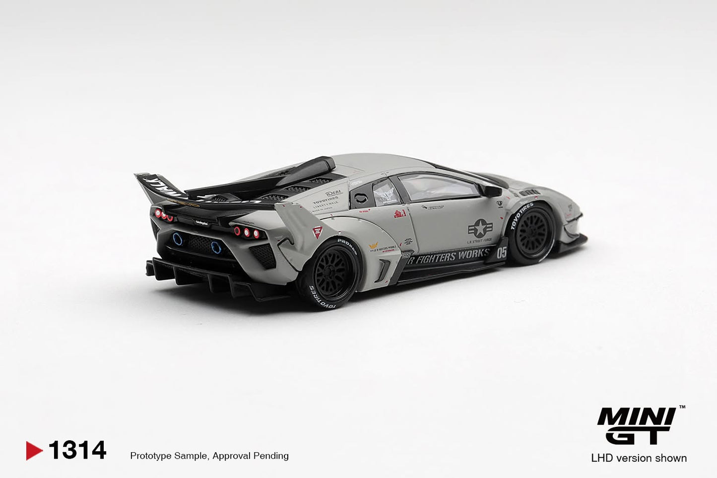 *Pre-Order* Mini GT No.1314 Lamborghini LB-Silhouette WORKS MURCIELAGO GT Evo Fighter
