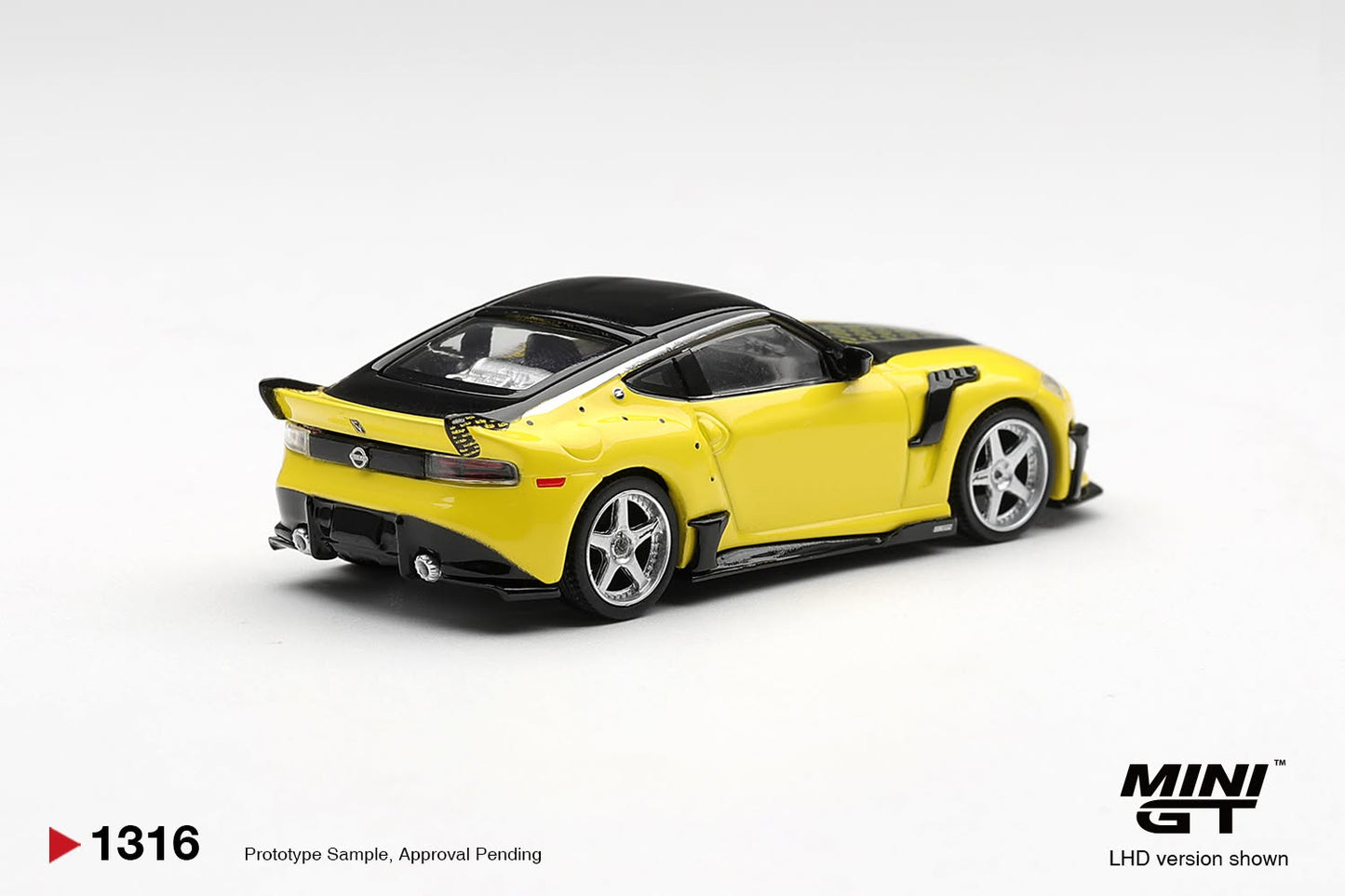 *Pre-Order* Mini GT No.1316 Nissan Z VeilSide FFZ400 Ikazuchi Yellow