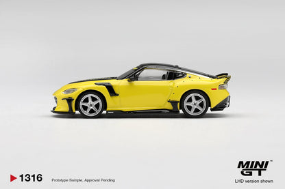 *Pre-Order* Mini GT No.1316 Nissan Z VeilSide FFZ400 Ikazuchi Yellow