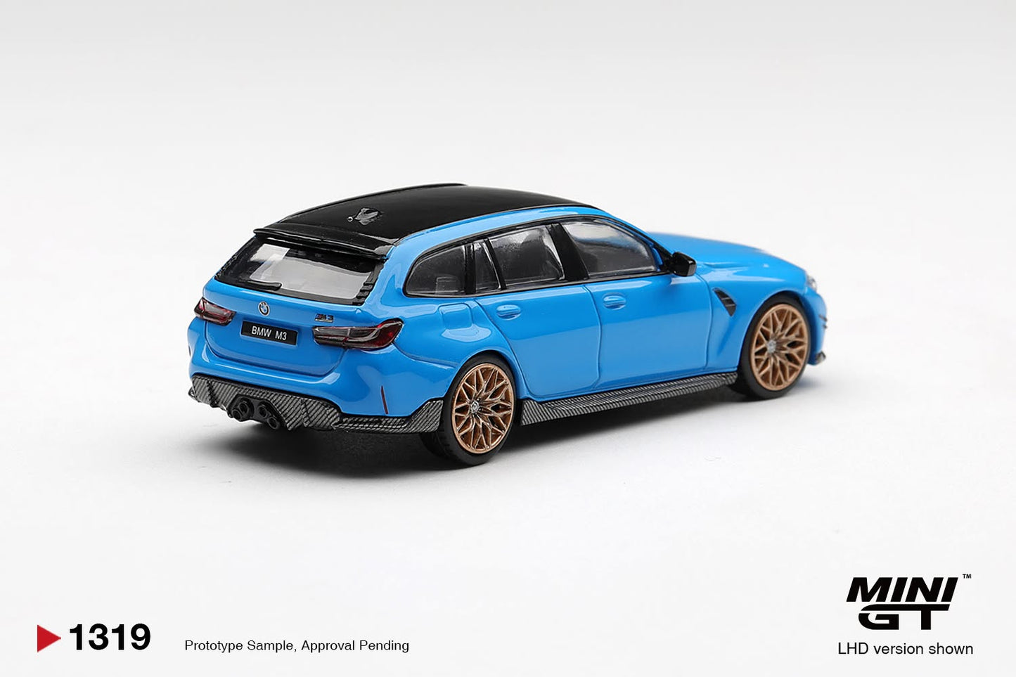 *Pre-Order* Mini GT No.1319 BMW M3 M Performance Touring Riviera Blue