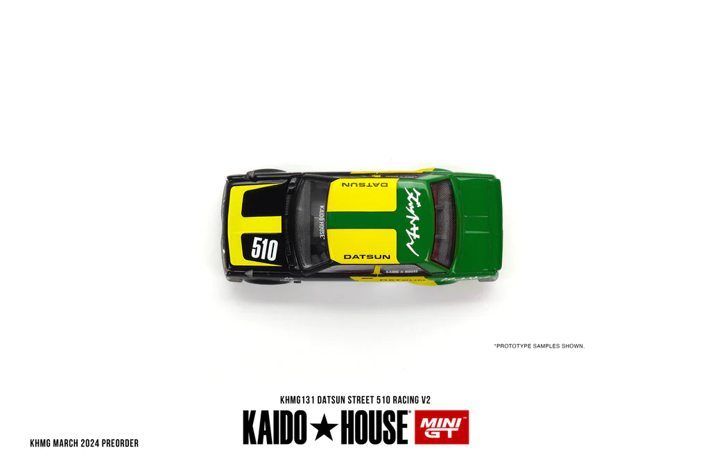 *Pre-Order* Mini GT x Kaido House No.131 Datsun Street 510 Racing V2