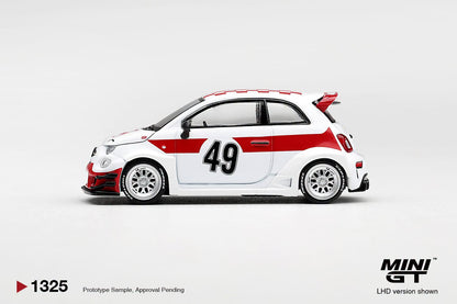 *Pre-Order* Mini GT No.1325 Abarth 595 LB-WORKS x Abas Works 1000 TC Tribute