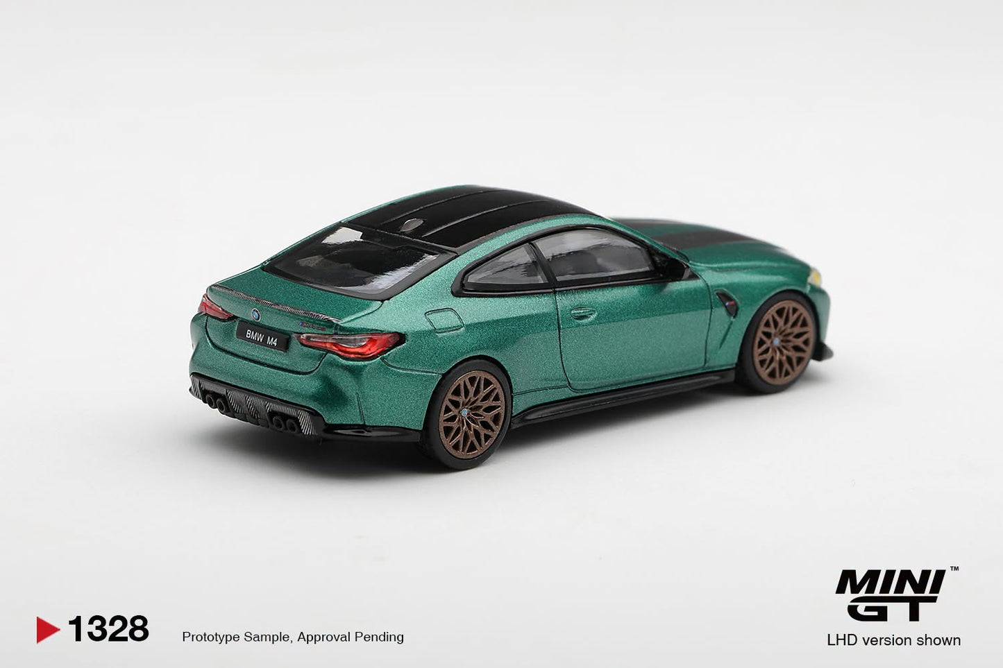 *Pre-Order* Mini GT No.1328 BMW M4 CS Frozen Isle of Man Green Metallic