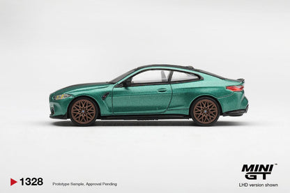 *Pre-Order* Mini GT No.1328 BMW M4 CS Frozen Isle of Man Green Metallic