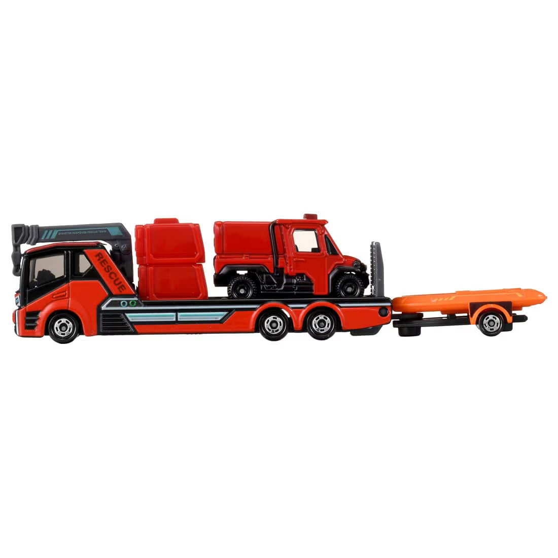 *Pre-Order* Tomica No.132 Morita Small Off-Road Fire Fighting Vehicle Red Ladybug & Transporter
