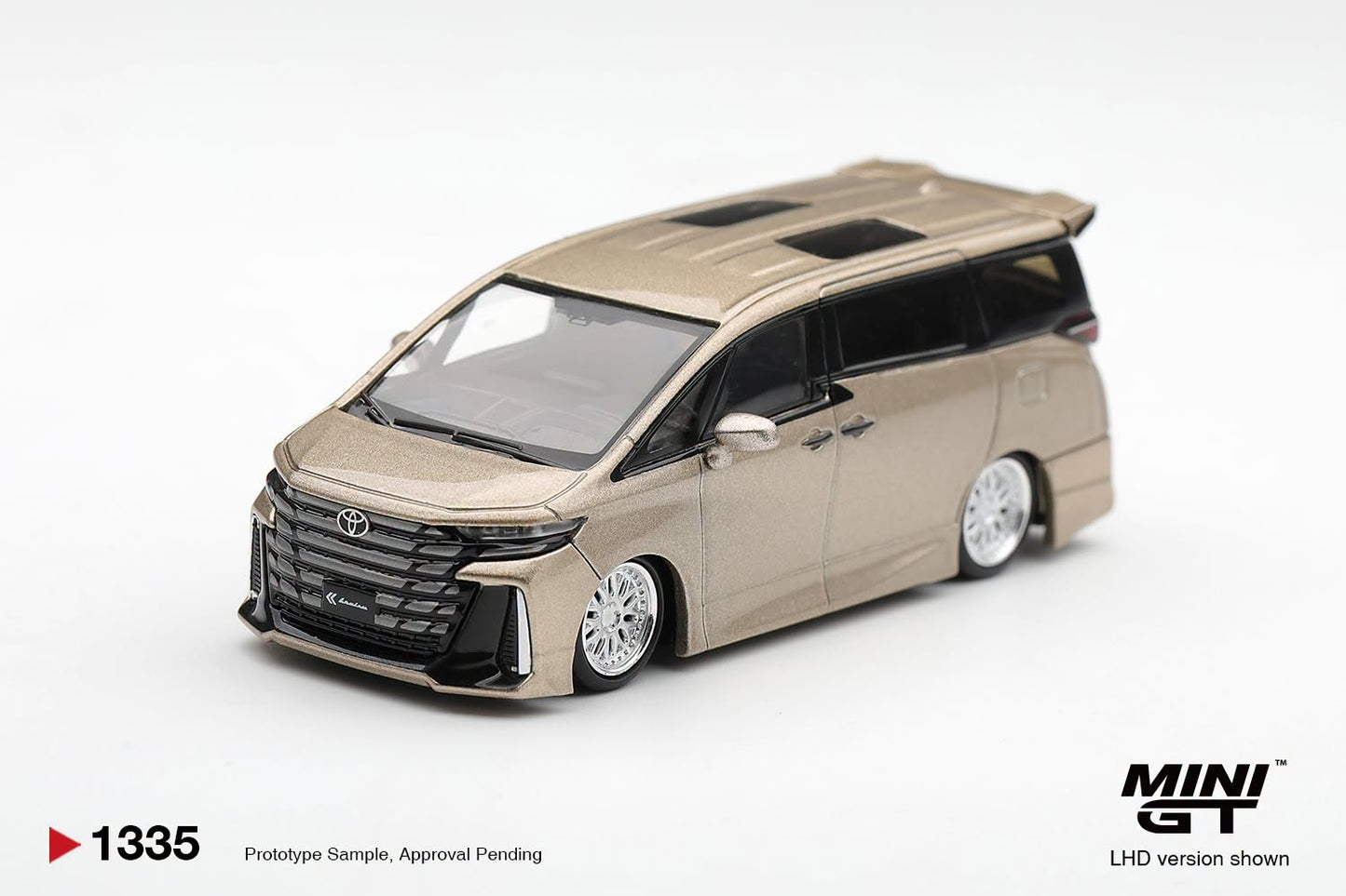 *Pre-Order* Mini GT No.1335 Toyota Vellfire 40 KUHL Gold Metallic