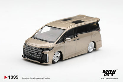 *Pre-Order* Mini GT No.1335 Toyota Vellfire 40 KUHL Gold Metallic