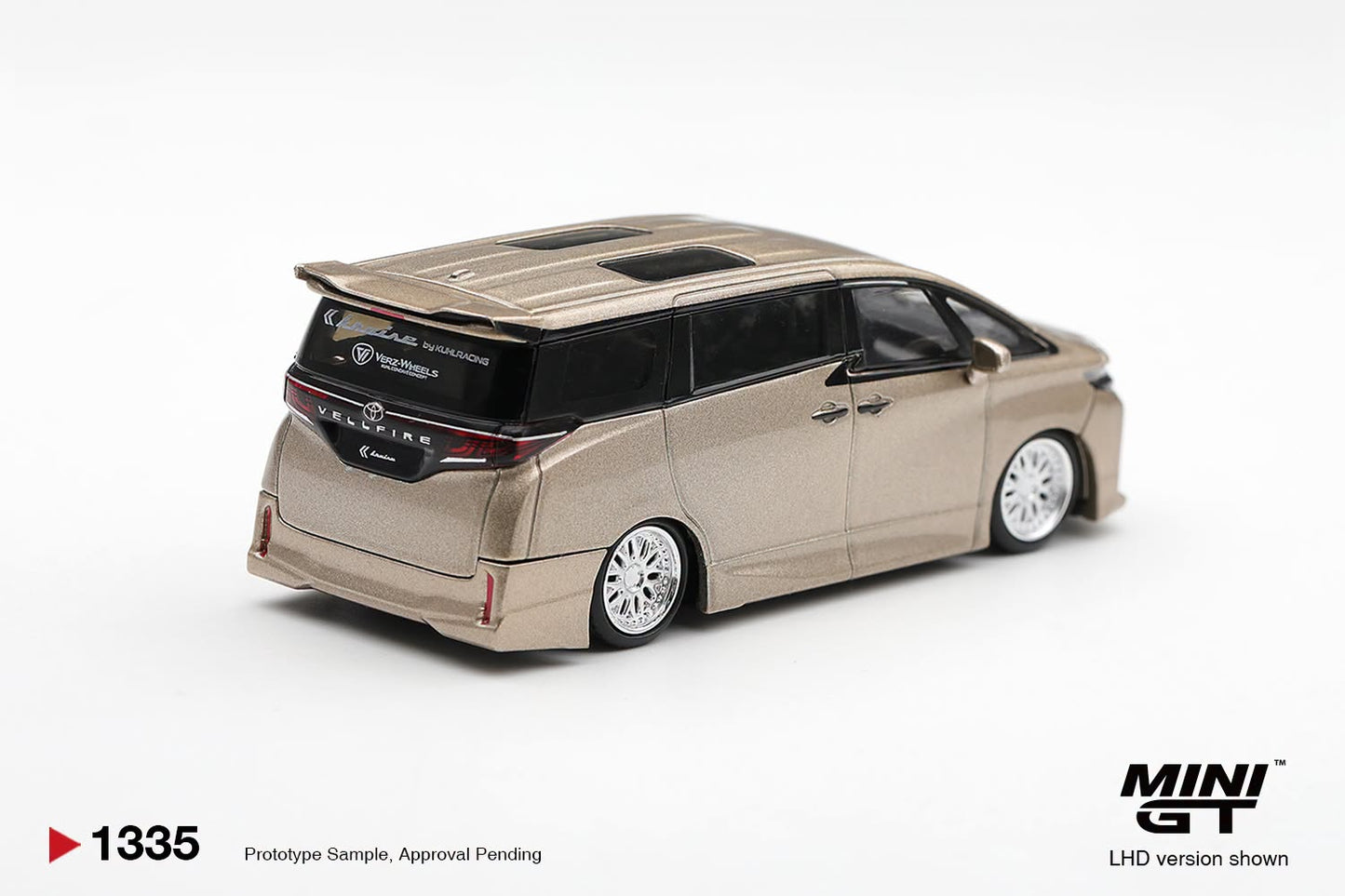 *Pre-Order* Mini GT No.1335 Toyota Vellfire 40 KUHL Gold Metallic