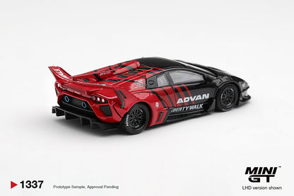 *Pre-Order* Mini GT No.1337 Lamborghini LB-Silhouette WORKS MURCIELAGO GT Evo Advan