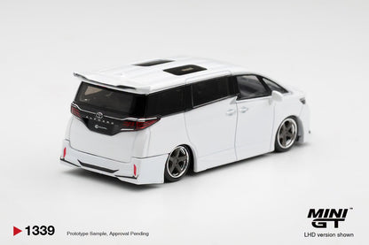 *Pre-Order* Mini GT No.1339 Toyota Alphard 40 KUHL White