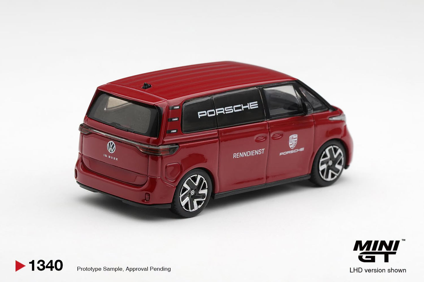 *Pre-Order* Mini GT No.1340 Volkswagen ID. Buzz Porsche Renndienst