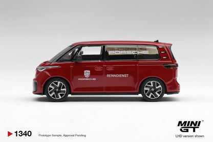 *Pre-Order* Mini GT No.1340 Volkswagen ID. Buzz Porsche Renndienst