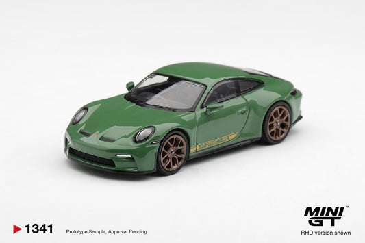 *Pre-Order* Mini GT No.1341 Porsche 911 (992) GT3 Touring Auratium Green