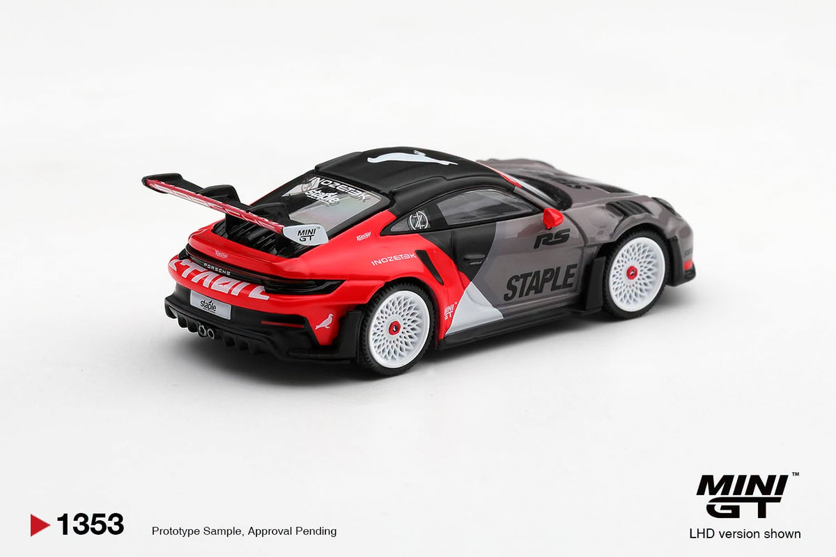*Pre-Order* Mini GT No.1353 Porsche 911 GT3 RS STAPLE x INOZETEK