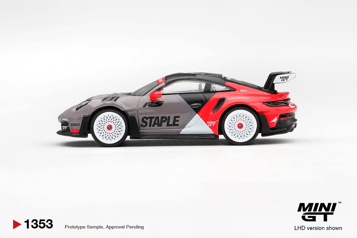*Pre-Order* Mini GT No.1353 Porsche 911 GT3 RS STAPLE x INOZETEK