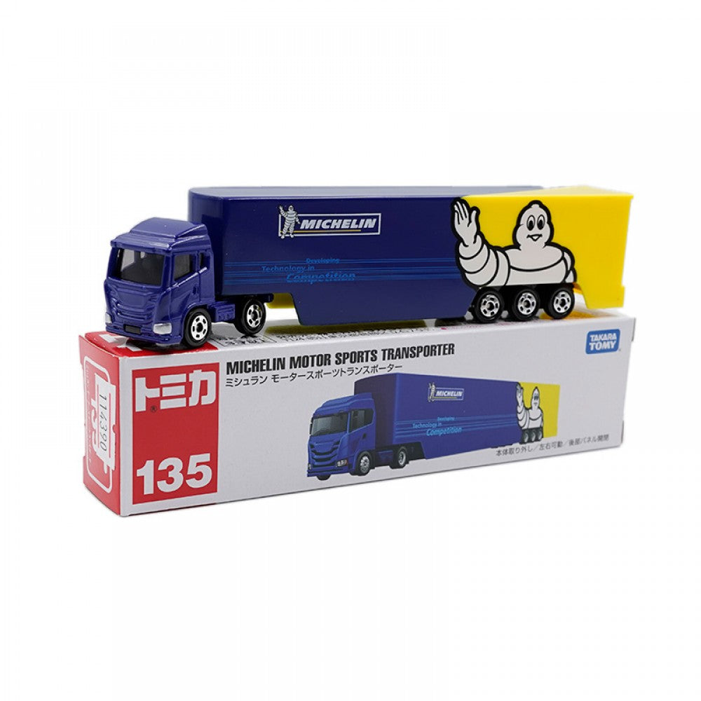 Tomica No.135 Michelin Motor Sports Transporter