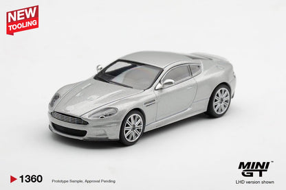*Pre-Order* Mini GT No.1360 Aston Martin DBS 2008 Lightning Silver