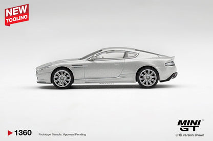 *Pre-Order* Mini GT No.1360 Aston Martin DBS 2008 Lightning Silver
