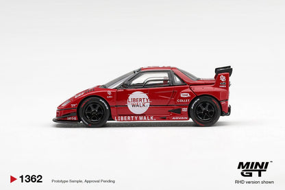 *Pre-Order* Mini GT No.1362 Mazda AZ-1 Liberty Walk LB40 LB-Hinomaru Red