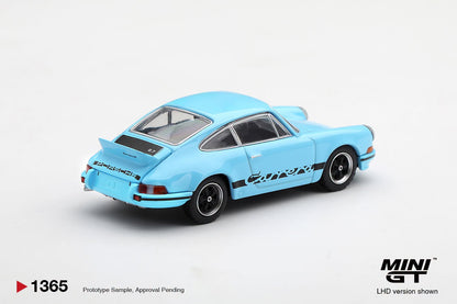 *Pre-Order* Mini GT No.1365 Porsche 911 Carrera RS 2.7 Gulf Blue with Black Livery