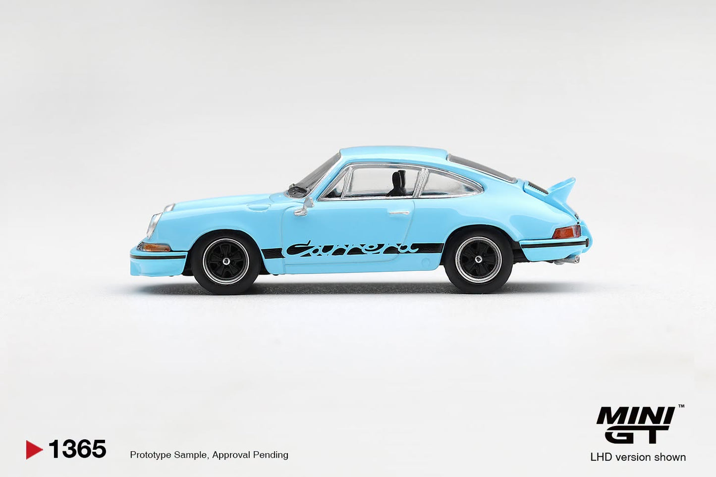 *Pre-Order* Mini GT No.1365 Porsche 911 Carrera RS 2.7 Gulf Blue with Black Livery
