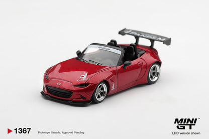 *Pre-Order* Mini GT No.1367 Mazda Miata MX-5 (ND) Pandem Kodo Red