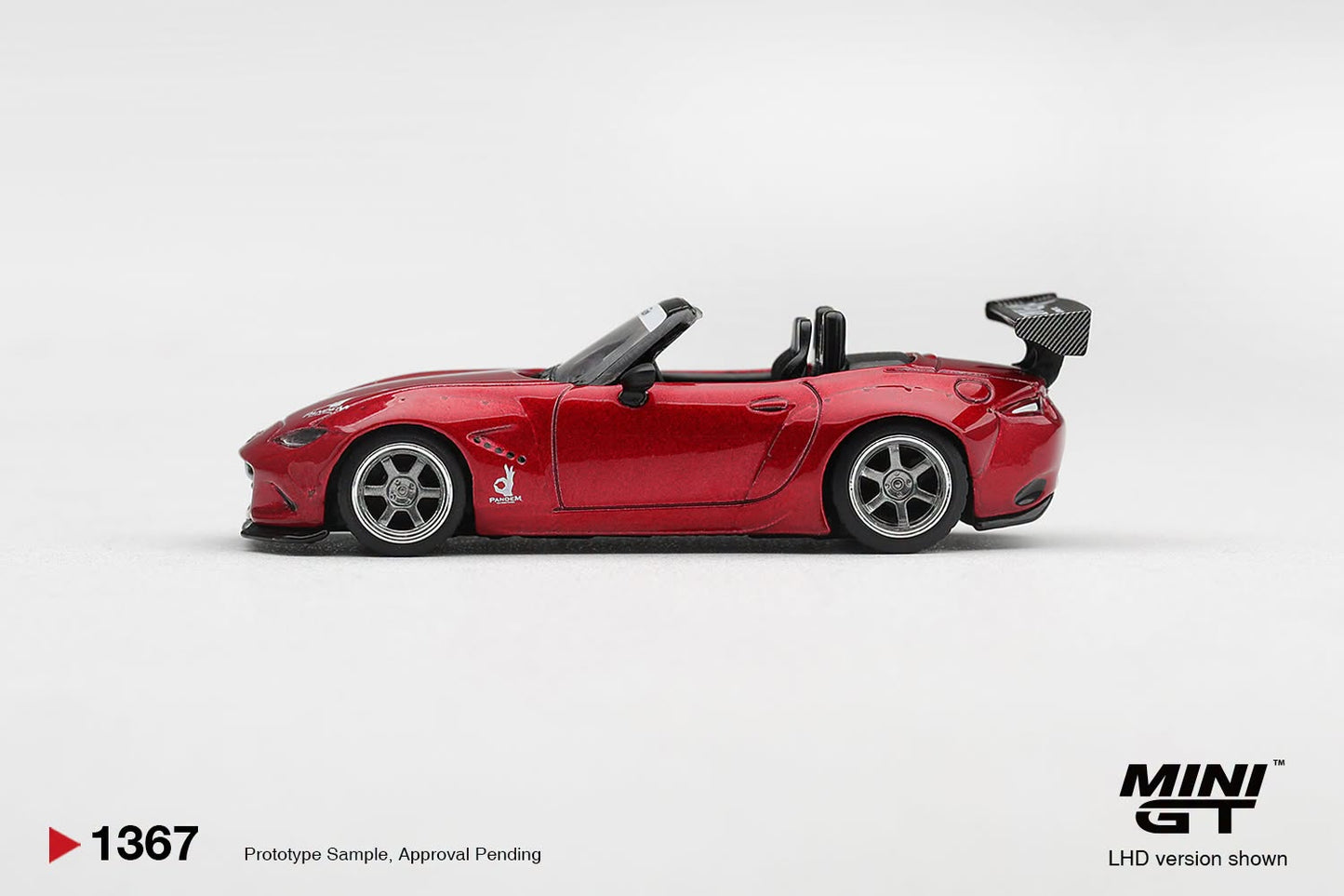 *Pre-Order* Mini GT No.1367 Mazda Miata MX-5 (ND) Pandem Kodo Red