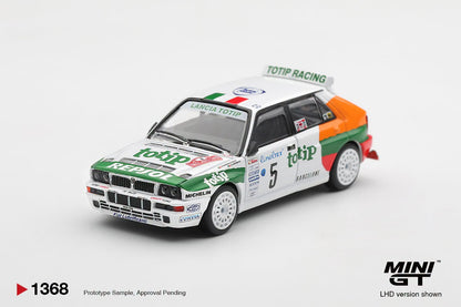 *Pre-Order* Mini GT No.1368 Lancia Delta HF Integrale Evoluzione #5 1993 Rallye Monte-Carlo