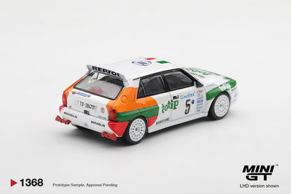 *Pre-Order* Mini GT No.1368 Lancia Delta HF Integrale Evoluzione #5 1993 Rallye Monte-Carlo