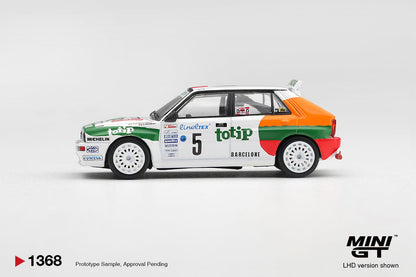 *Pre-Order* Mini GT No.1368 Lancia Delta HF Integrale Evoluzione #5 1993 Rallye Monte-Carlo