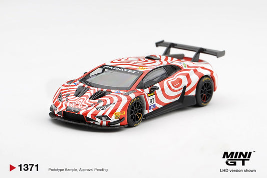 *Pre-Order* Mini GT No.1371 Lamborghini Huracan GT3 EVO2 #93 Wall Racing 2025 Bathurst 12 hrs