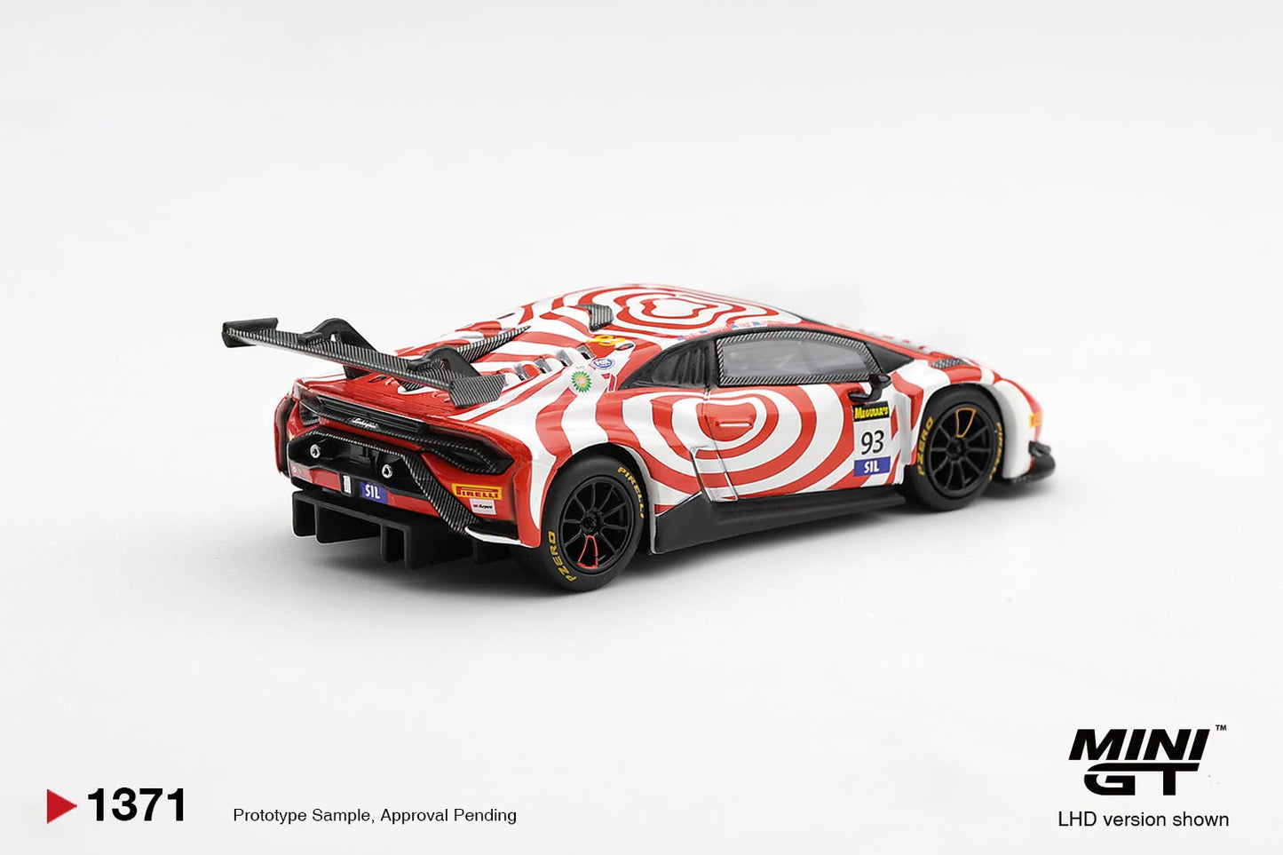*Pre-Order* Mini GT No.1371 Lamborghini Huracan GT3 EVO2 #93 Wall Racing 2025 Bathurst 12 hrs