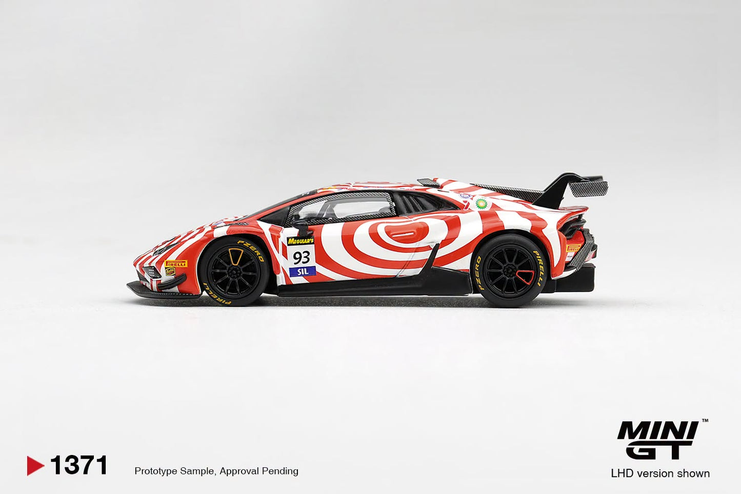 *Pre-Order* Mini GT No.1371 Lamborghini Huracan GT3 EVO2 #93 Wall Racing 2025 Bathurst 12 hrs