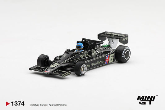 *Pre-Order* Mini GT No.1374 Lotus 78 #6 Ronnie Peterson 1978 S. African GP Winner