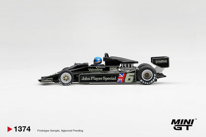 *Pre-Order* Mini GT No.1374 Lotus 78 #6 Ronnie Peterson 1978 S. African GP Winner