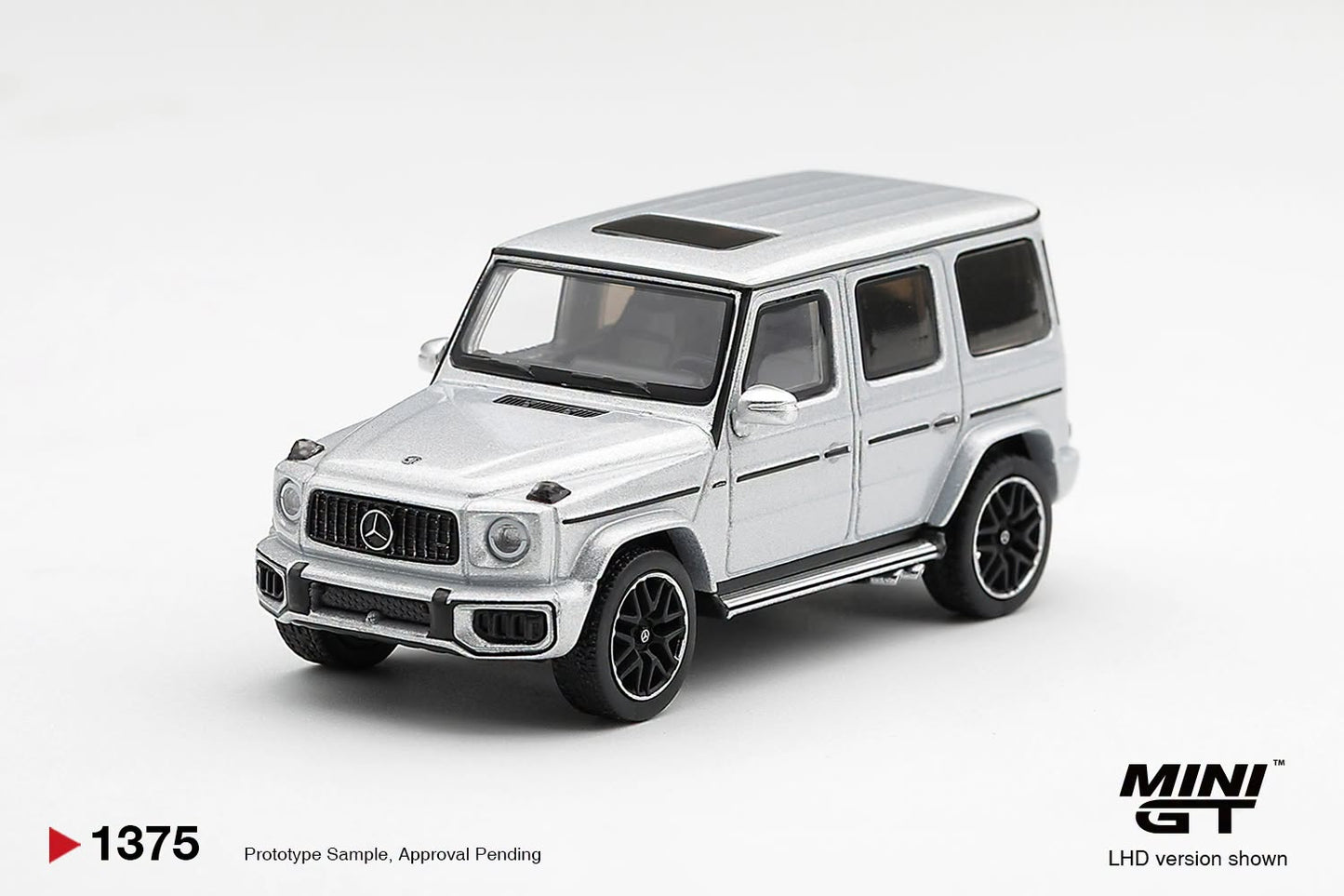 *Pre-Order* Mini GT No.1375 Mercedes-AMG G 63 Silver Metallic