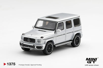 *Pre-Order* Mini GT No.1375 Mercedes-AMG G 63 Silver Metallic