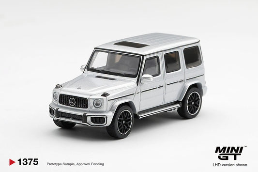 *Pre-Order* Mini GT No.1375 Mercedes-AMG G 63 Silver Metallic