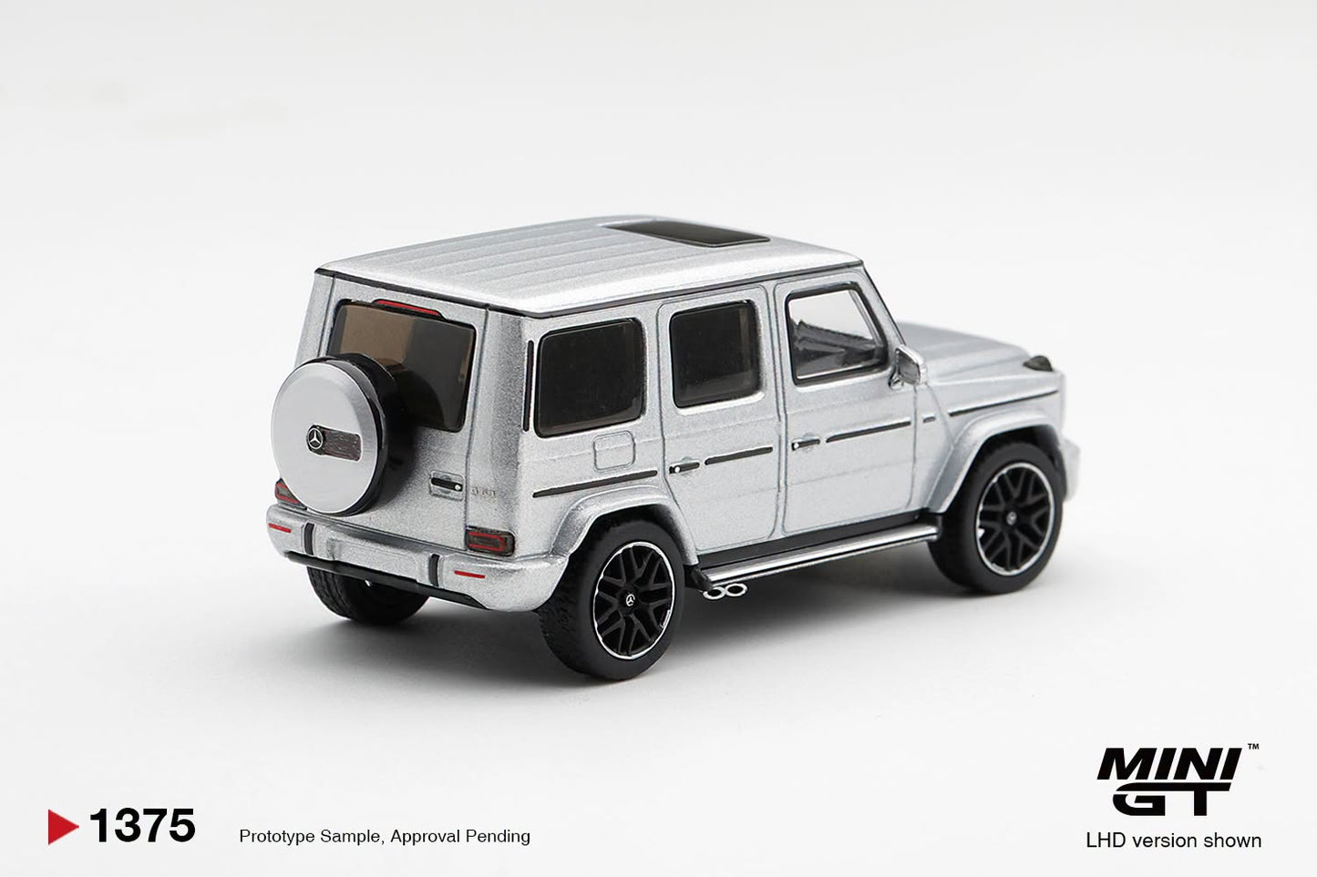 *Pre-Order* Mini GT No.1375 Mercedes-AMG G 63 Silver Metallic