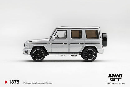 *Pre-Order* Mini GT No.1375 Mercedes-AMG G 63 Silver Metallic