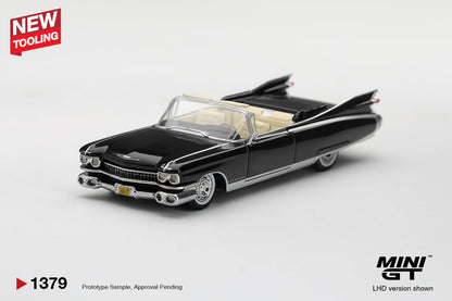 *Pre-Order* Mini GT No.1379 Cadillac Eldorado Biarritz 1959 Black