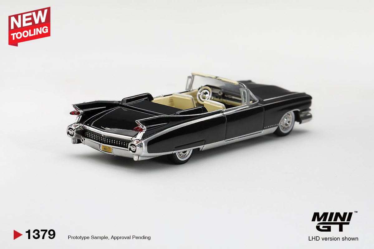*Pre-Order* Mini GT No.1379 Cadillac Eldorado Biarritz 1959 Black