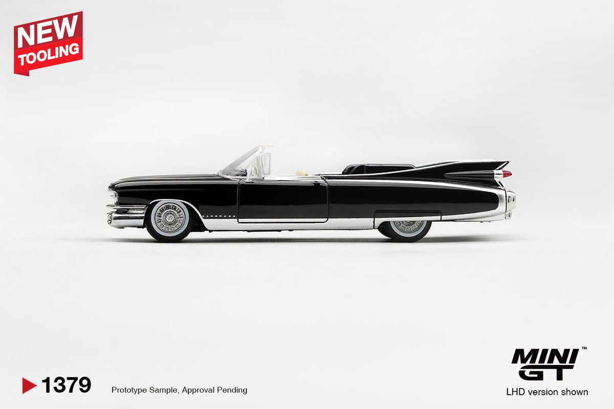*Pre-Order* Mini GT No.1379 Cadillac Eldorado Biarritz 1959 Black