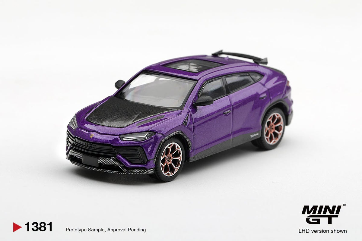*Pre-Order* Mini GT No.1381 Lamborghini Urus Performante Viola Pasifae