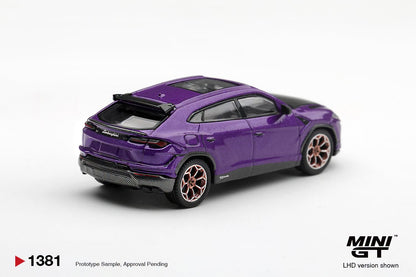 *Pre-Order* Mini GT No.1381 Lamborghini Urus Performante Viola Pasifae
