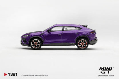 *Pre-Order* Mini GT No.1381 Lamborghini Urus Performante Viola Pasifae