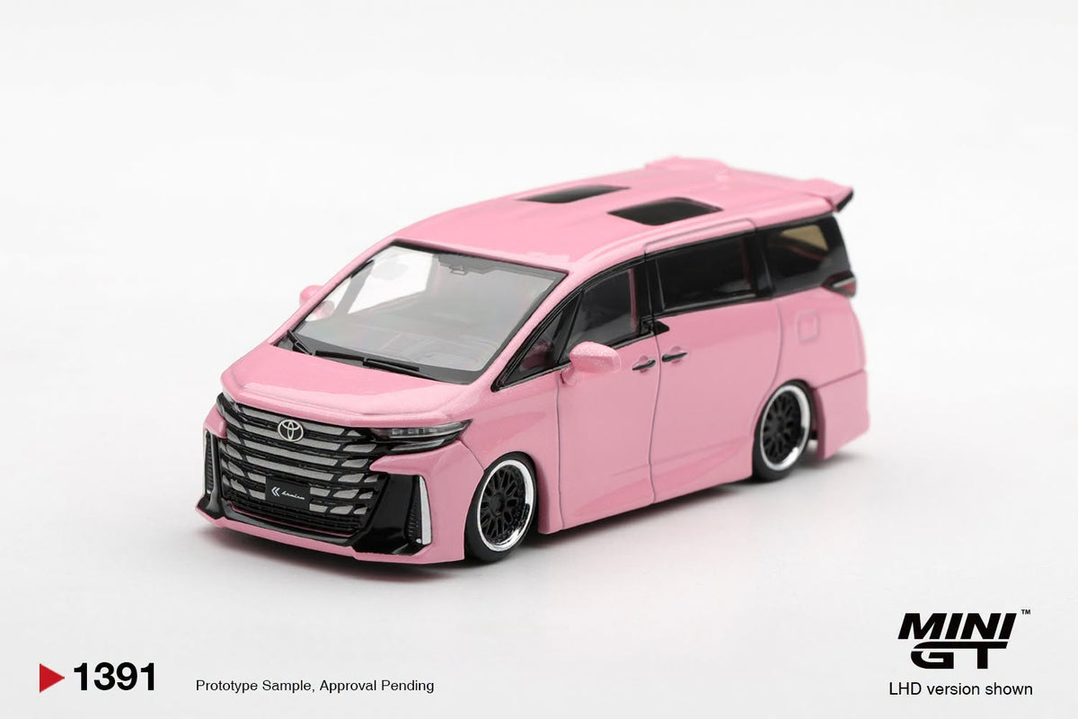 *Pre-Order* Mini GT No.1391 Toyota Vellfire 40 KUHL Metallic Pink