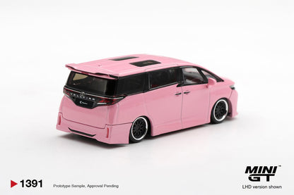 *Pre-Order* Mini GT No.1391 Toyota Vellfire 40 KUHL Metallic Pink