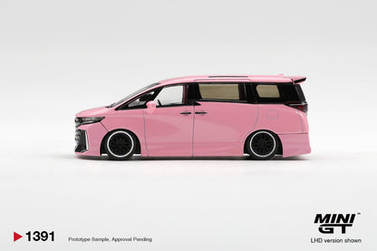 *Pre-Order* Mini GT No.1391 Toyota Vellfire 40 KUHL Metallic Pink